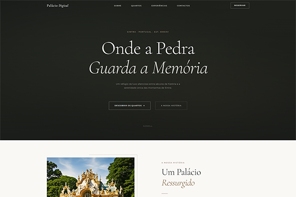 Palácio Digital — Hotelaria