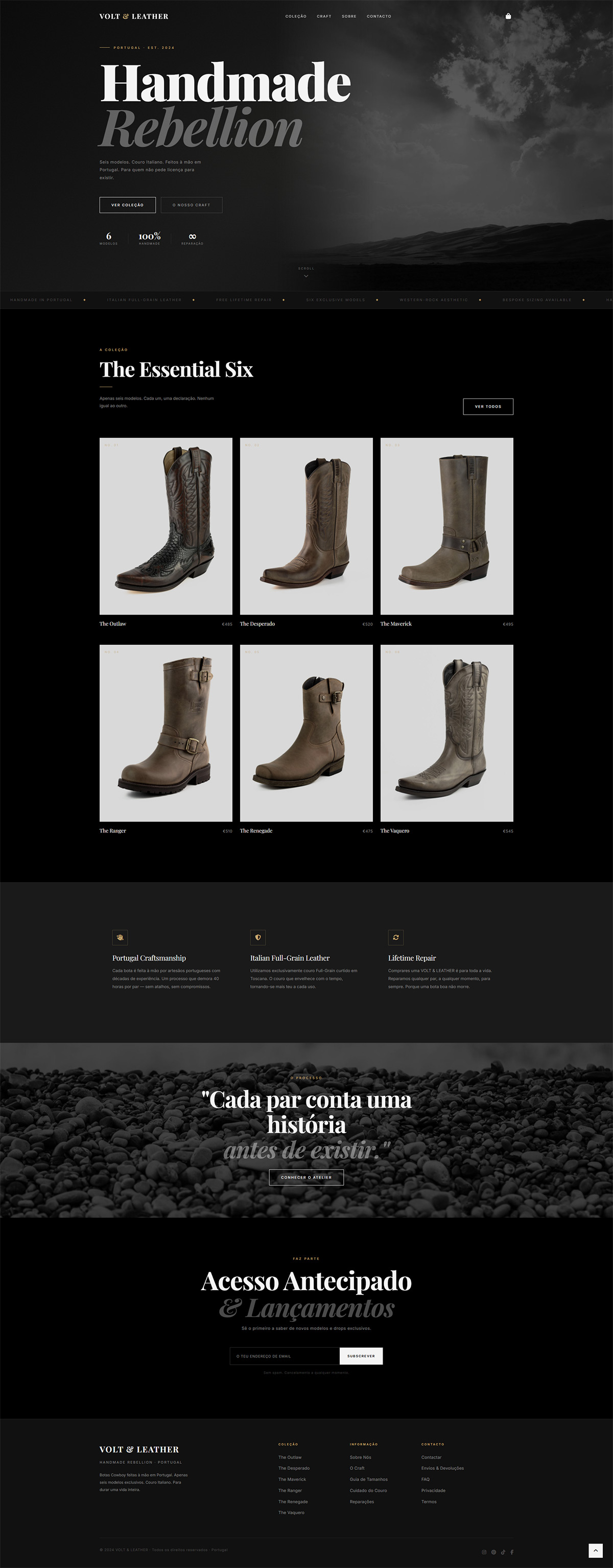 Volt & Leather — preview